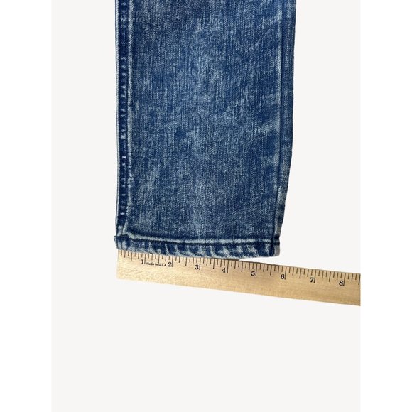 No Boundaries Jeans Womens 30/30 Blue Denim Distressed Straight Leg Pants Bottom - Picture 7 of 8